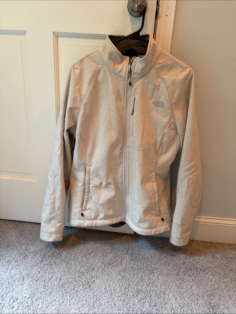 The North Face Women's Light Beige Softshell Jacket